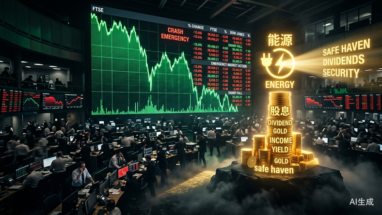 黑色星期一席卷亚太,A股超4500股下跌,高股息凭何逆势成避风港?
